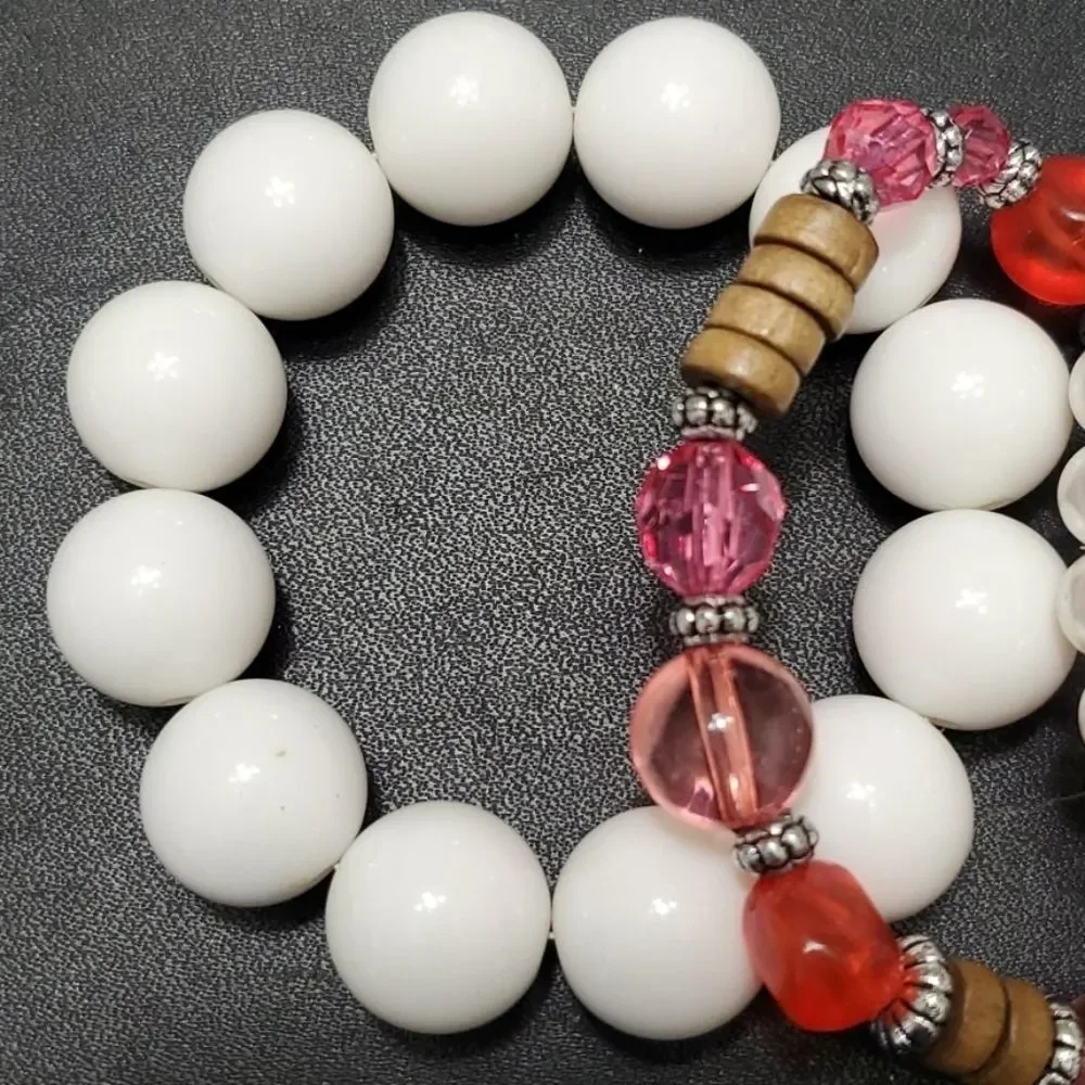 Child size stretch bracelet bundle